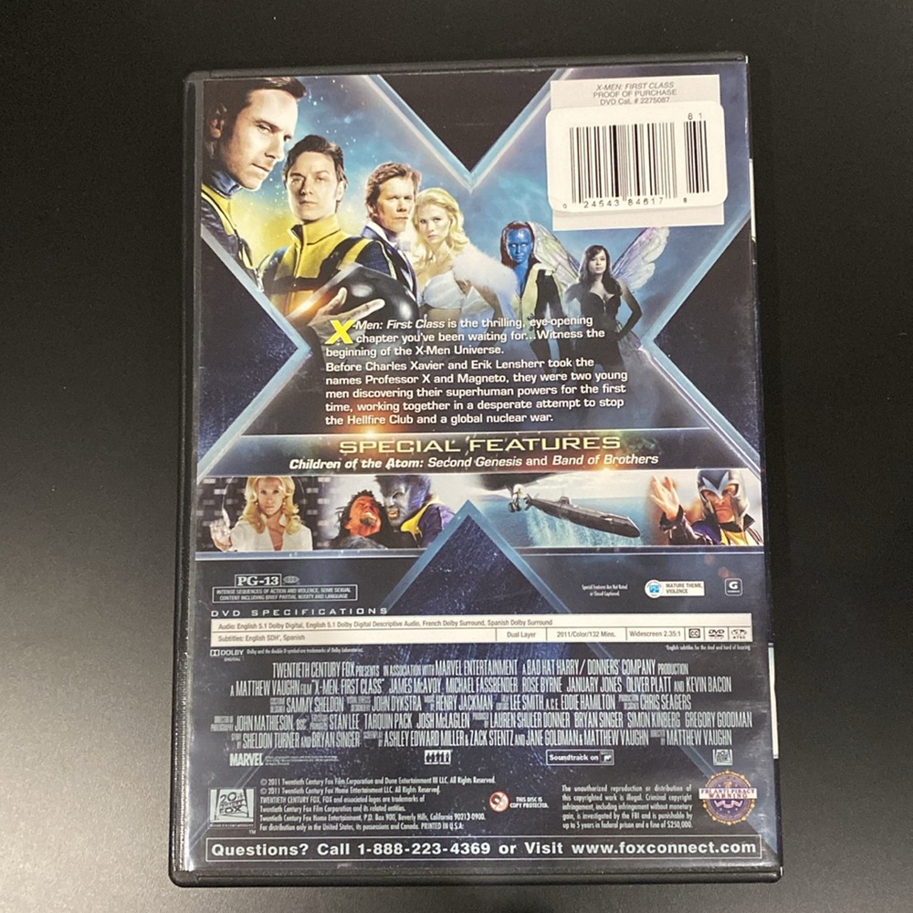 X-Men: First Class - DVD - Picture 2 of 5